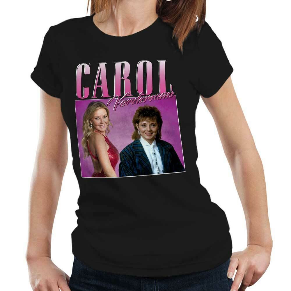 Carol Vorderman Appreciation Tshirt Fitted Ladies