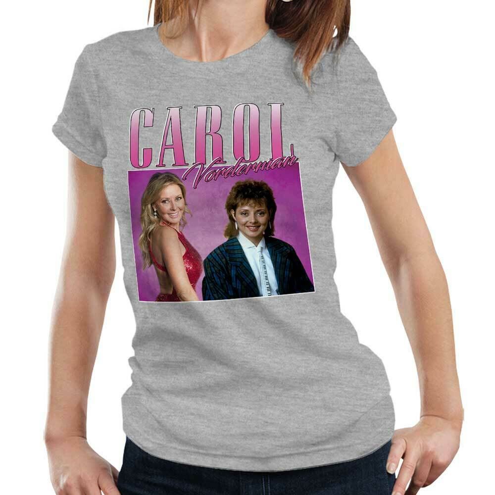 Carol Vorderman Appreciation Tshirt Fitted Ladies – We Love Tees