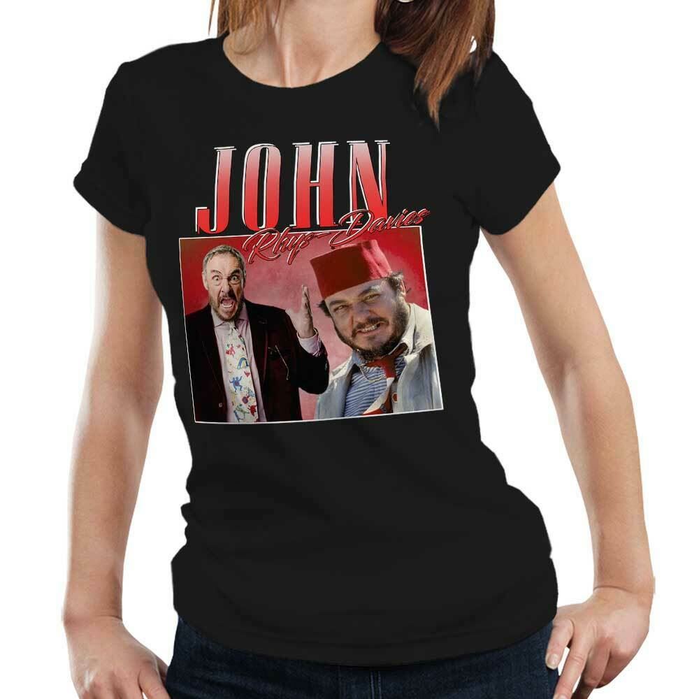 John Rhys-Davies Appreciation Tshirt Fitted Ladies