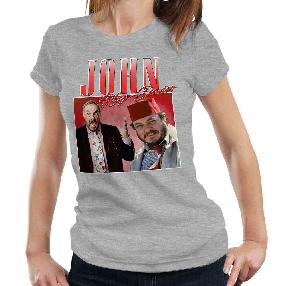 John Rhys-Davies Appreciation Tshirt Fitted Ladies