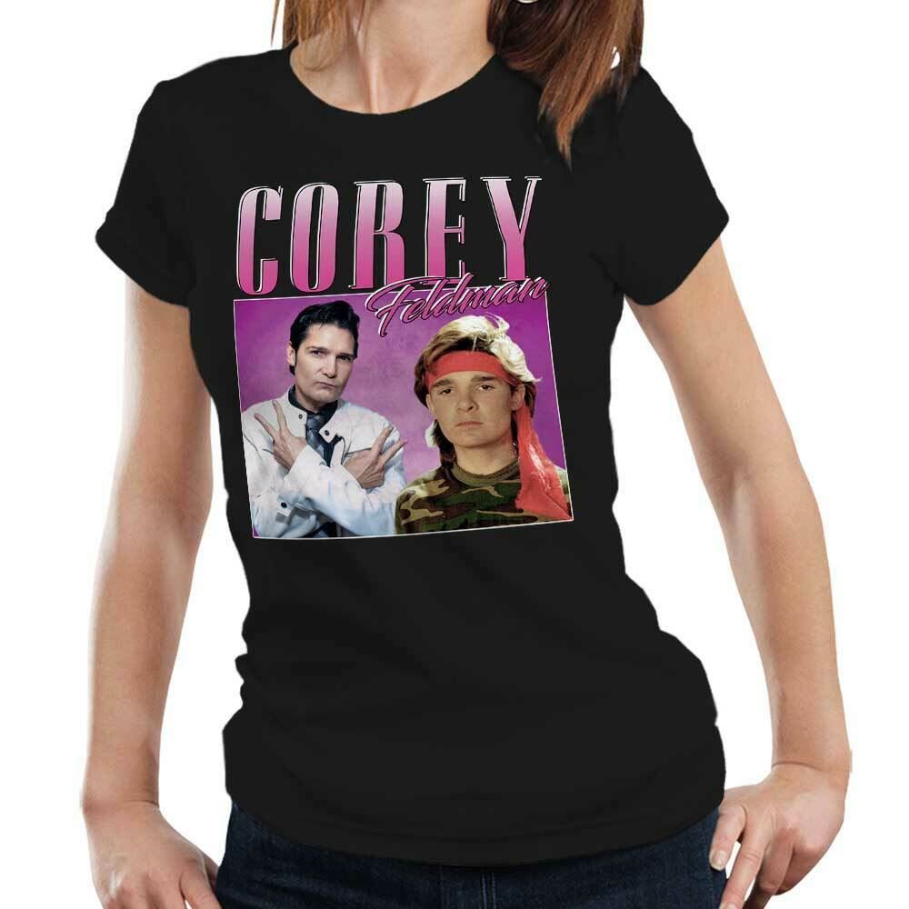 Corey Feldman Appreciation Tshirt Fitted Ladies