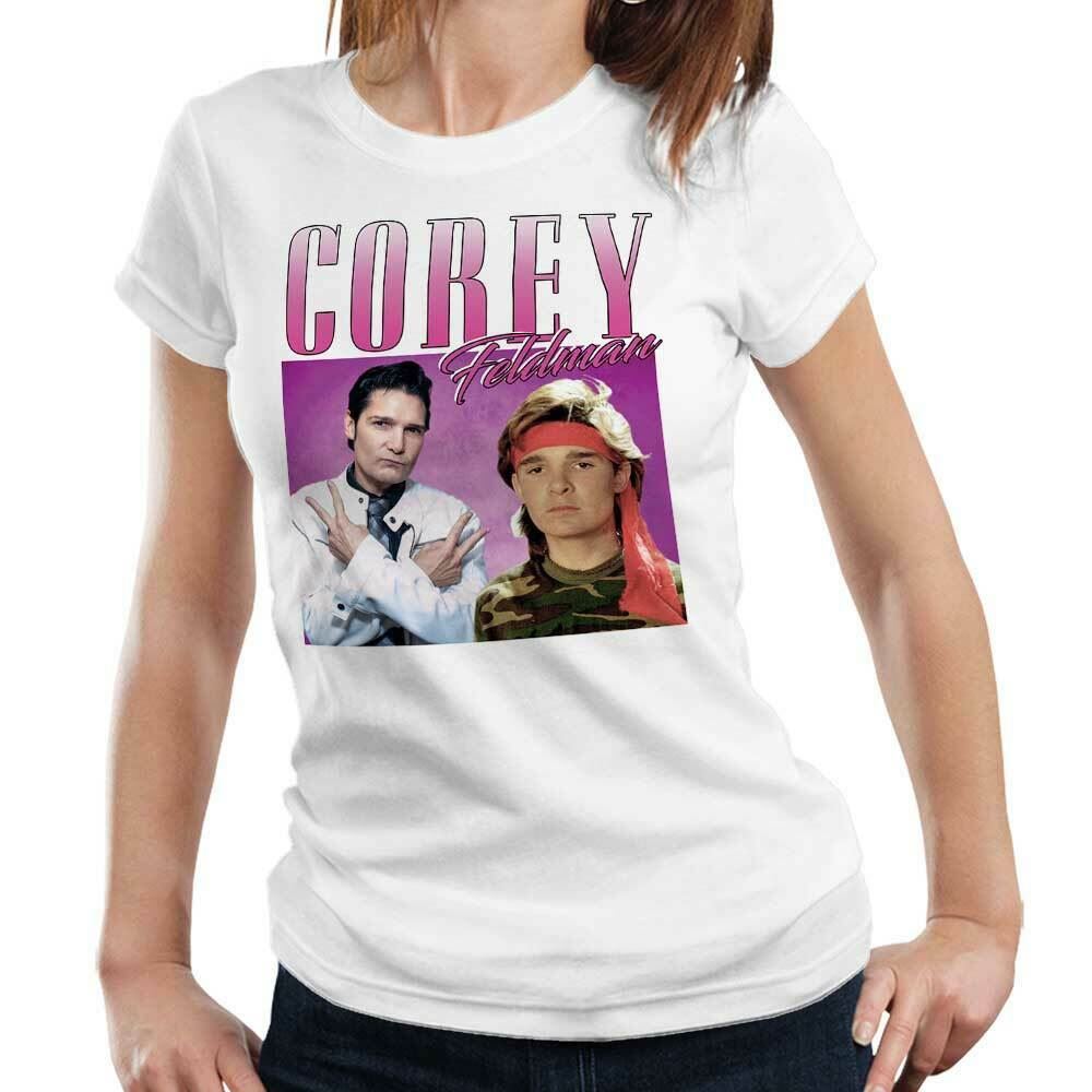 Corey Feldman Appreciation Tshirt Fitted Ladies