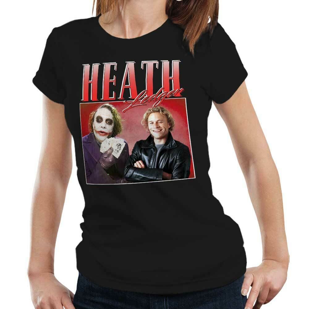 Heath Ledger Appreciation Tshirt Fitted Ladies