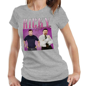 Ricky Gervais Appreciation Tshirt Fitted Ladies