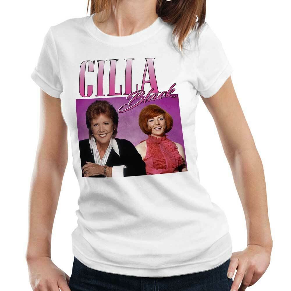 Cilla Black Appreciation Tshirt Fitted Ladies