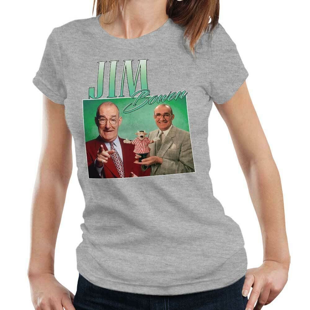 Jim Bowen Appreciation Tshirt Fitted Ladies