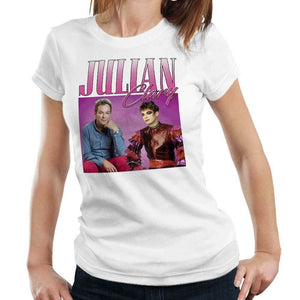 Julian Clary Appreciation Tshirt Fitted Ladies