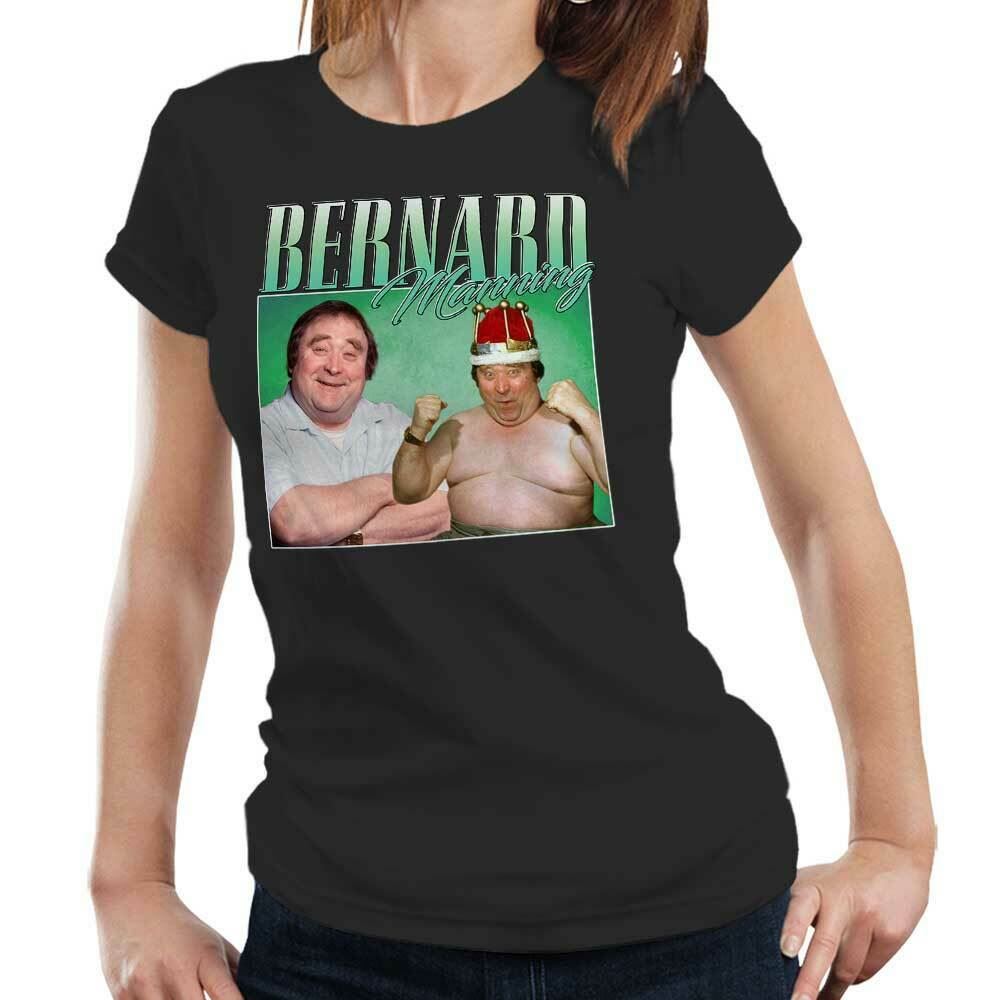 Bernard Manning Appreciation Tshirt Fitted Ladies