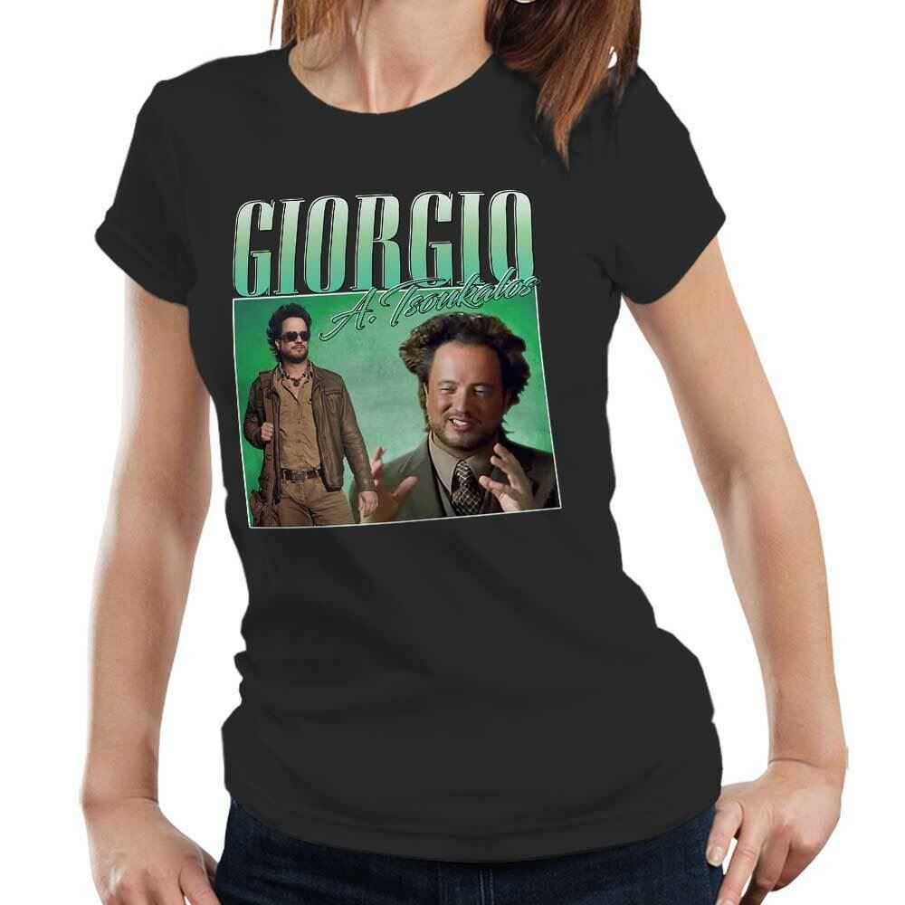 Giorgio A. Tsoukalos Appreciation Tshirt Fitted Ladies