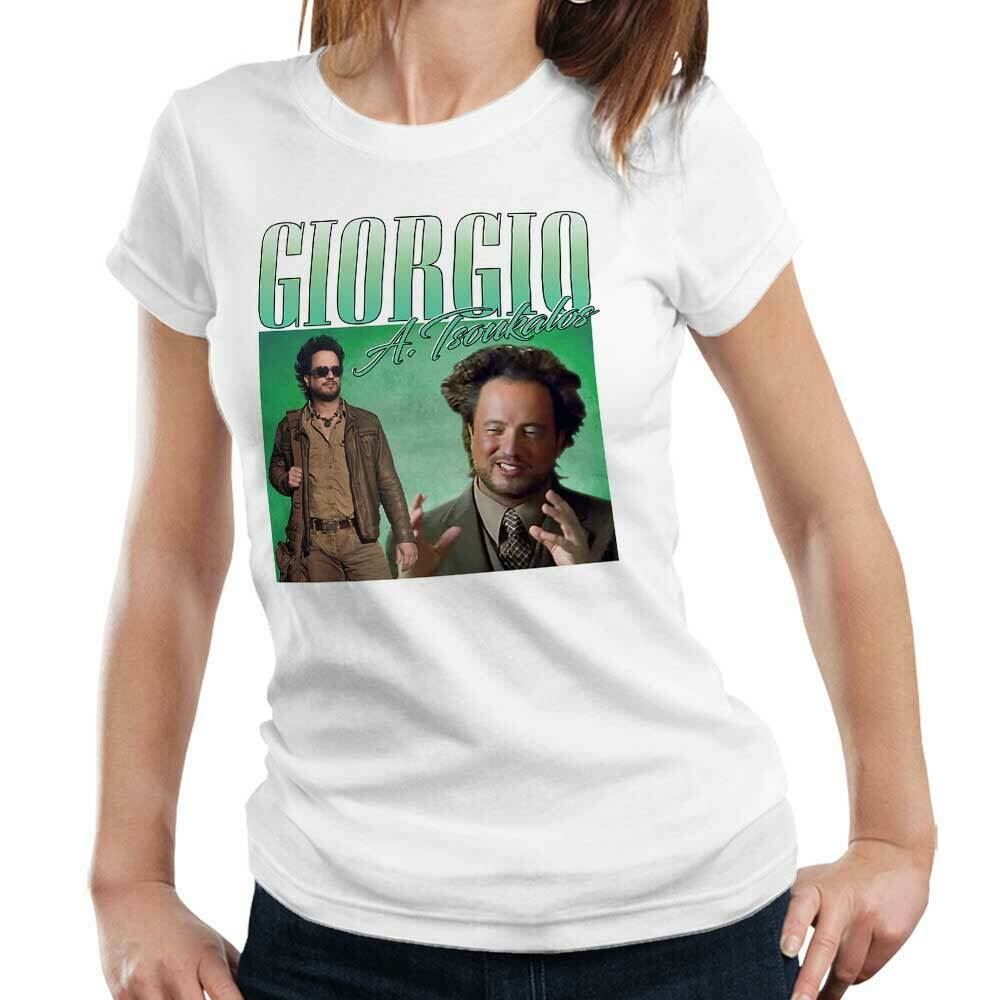 Giorgio A. Tsoukalos Appreciation Tshirt Fitted Ladies