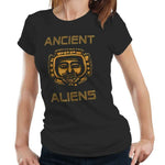 Ancient Aliens Mayan Astronaut Tshirt Fitted Ladies