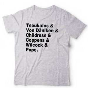 Ancient Aliens Names Tshirt Unisex & Kids