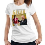 Keith Chegwin  Appreciation Tshirt Fitted Ladies