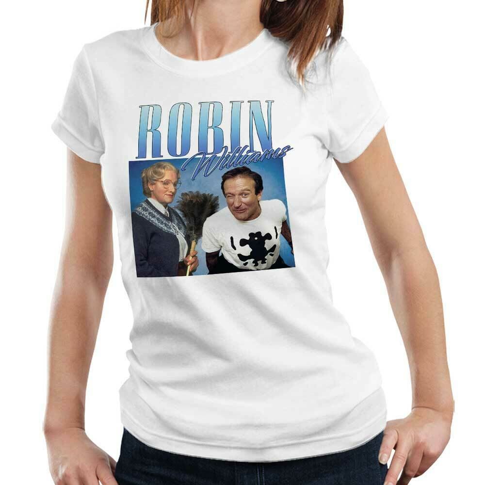 Robin Williams Appreciation Tshirt Fitted Ladies