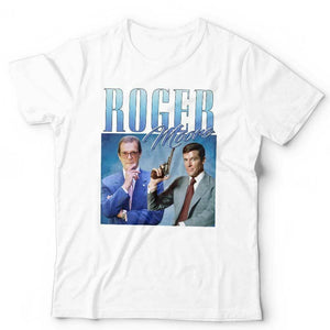 Roger Moore Appreciation Tshirt Unisex & Kids