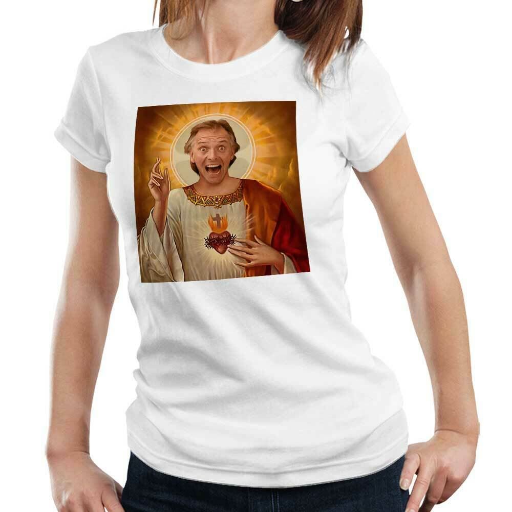 Jesus Rik Mayall Tshirt Fitted Ladies