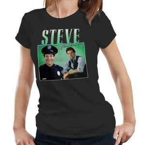 Steve Guttenberg Appreciation Tshirt Fitted Ladies