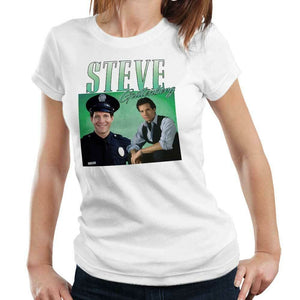 Steve Guttenberg Appreciation Tshirt Fitted Ladies