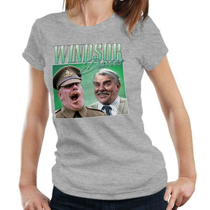 Windsor Davies Appreciation Tshirt Fitted Ladies