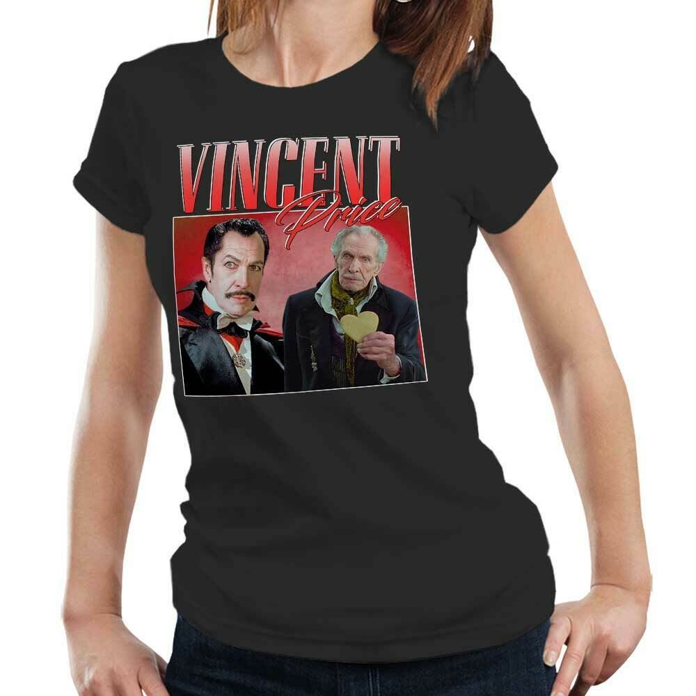 Vincent Price Appreciation Tshirt Fitted Ladies