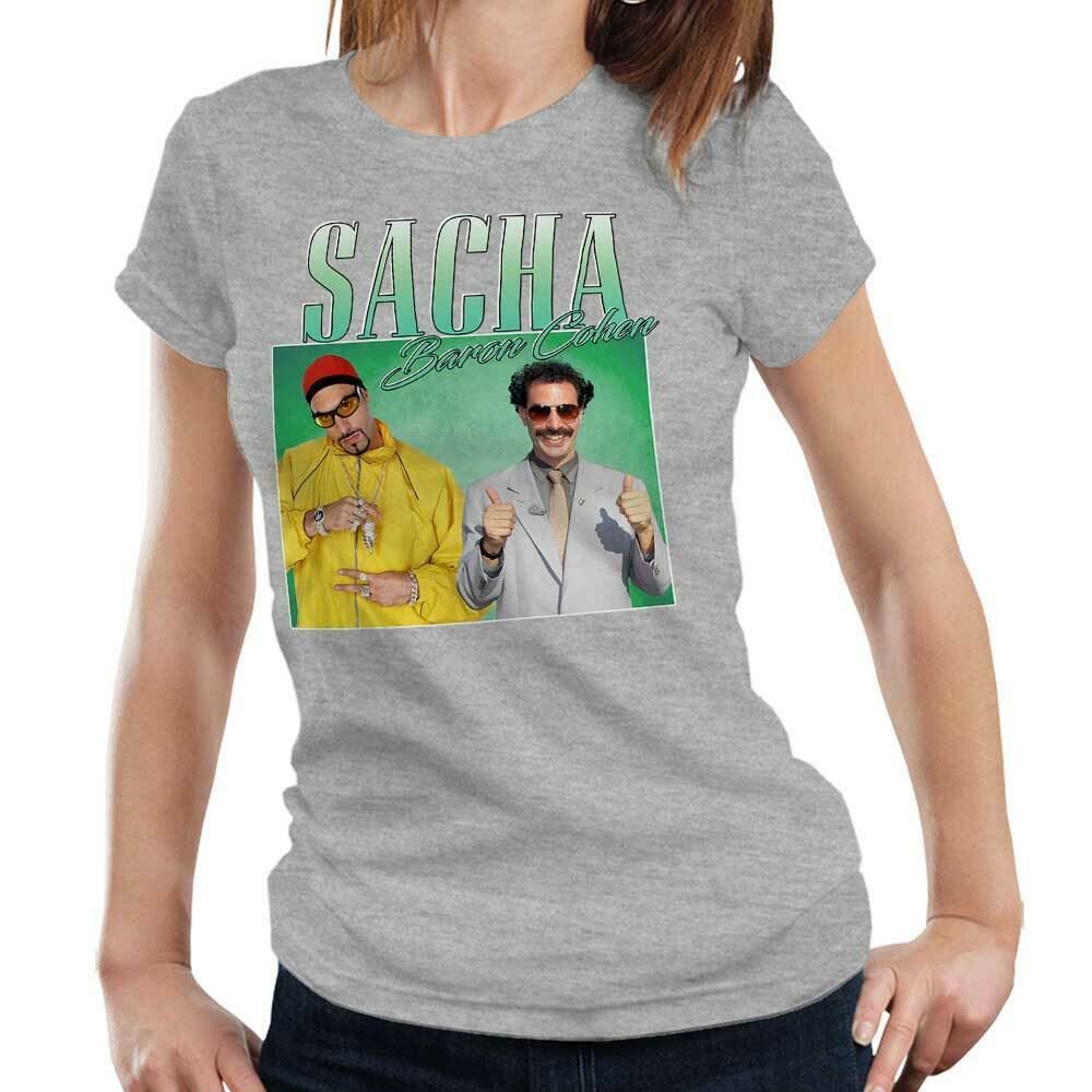 Sacha Baron Cohen Appreciation Tshirt Fitted Ladies