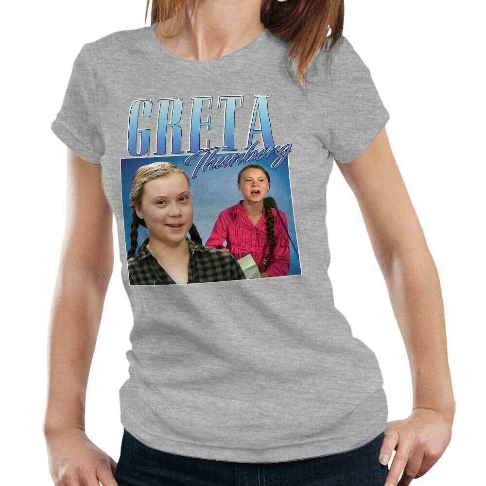 Greta Thunberg Appreciation Tshirt Fitted Ladies