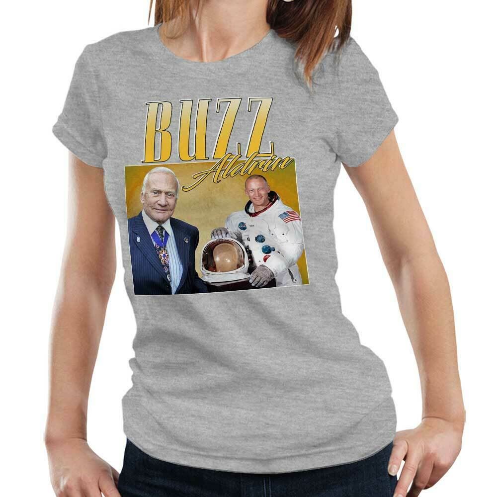 Buzz Aldrin Appreciation Tshirt Fitted Ladies