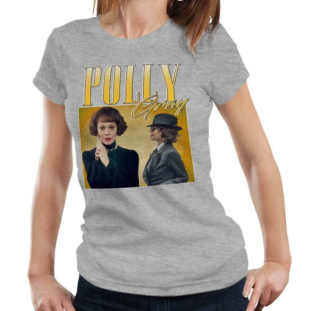 Polly Grey Appreciation Tshirt Fitted Ladies