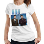 Ron Swanson Appreciation Tshirt Fitted Ladies