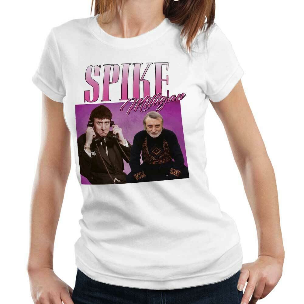 Spike Milligan Appreciation Tshirt Fitted Ladies