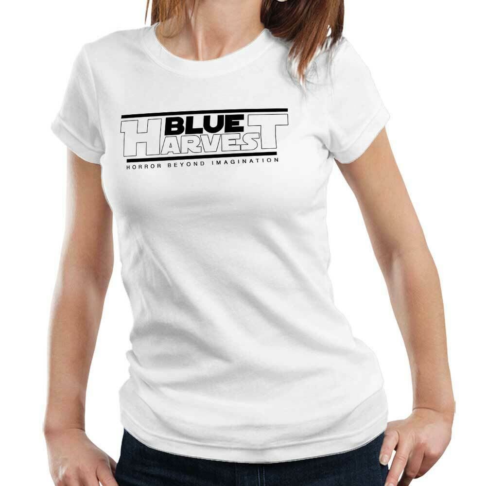 Blue Harvest Tshirt Fitted Ladies