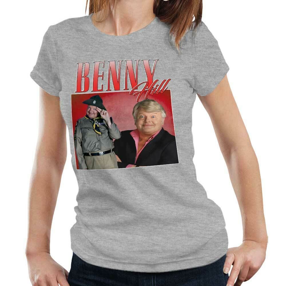 Benny Hill Appreciation Tshirt Fitted Ladies