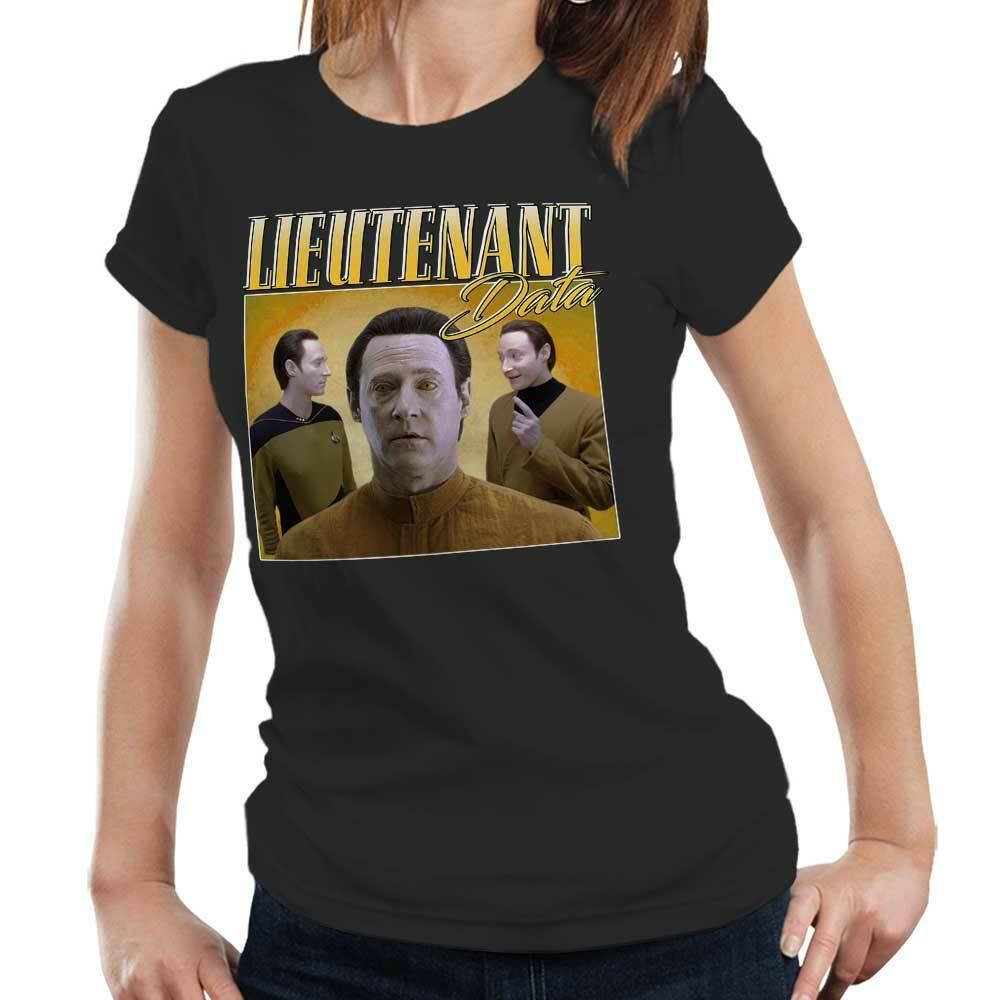 Lieutenant Data Appreciation Tshirt Fitted Ladies