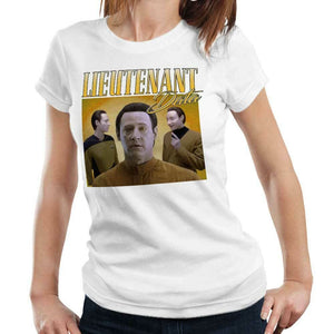 Lieutenant Data Appreciation Tshirt Fitted Ladies