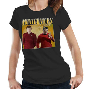 Montgomery Scotty Scott Appreciation Tshirt Fitted Ladies