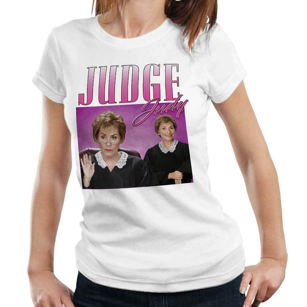 Judge Judy Appreciation Tshirt Fitted Ladies