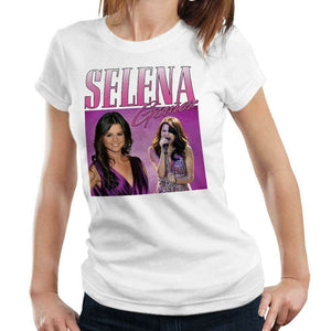 Selena Gomez Appreciation Tshirt Fitted Ladies