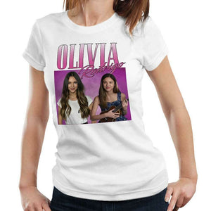 Olivia Rodrigo Appreciation Tshirt Fitted Ladies