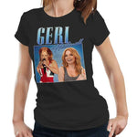 Geri Halliwell Appreciation Tshirt Fitted Ladies