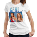 Geri Halliwell Appreciation Tshirt Fitted Ladies