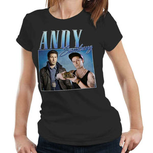 Andy Samberg Appreciation Tshirt Fitted Ladies