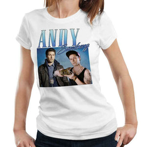 Andy Samberg Appreciation Tshirt Fitted Ladies