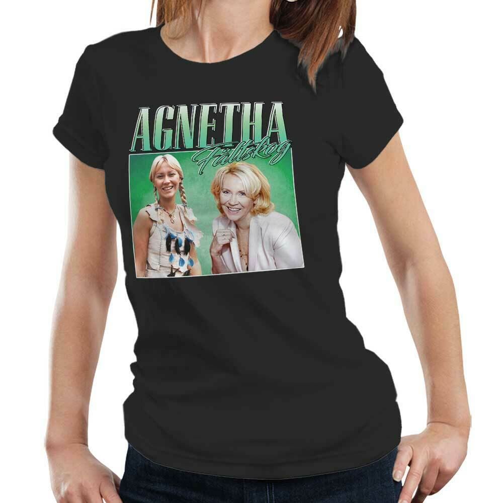 Agnetha Fältskog Appreciation Tshirt Fitted Ladies