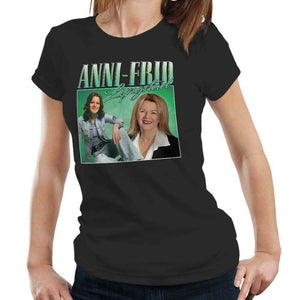 Anni-Frid Lyngstad Appreciation Tshirt Fitted Ladies