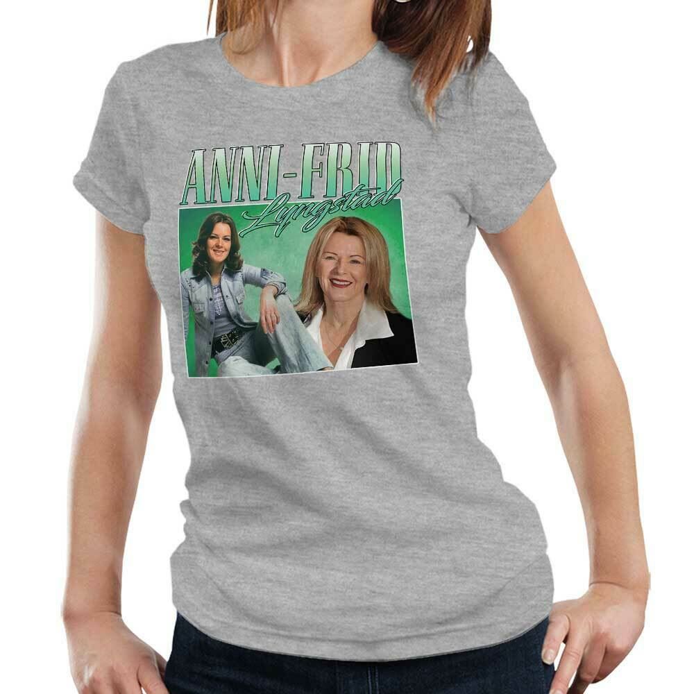 Anni-Frid Lyngstad Appreciation Tshirt Fitted Ladies