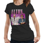 Elton John Appreciation Tshirt Fitted Ladies