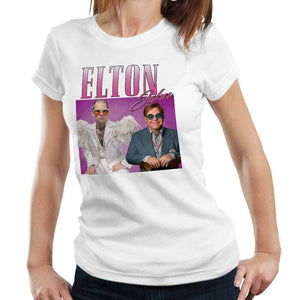 Elton John Appreciation Tshirt Fitted Ladies