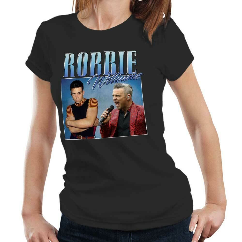 Robbie Williams Appreciation Tshirt Fitted Ladies