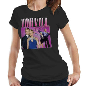 Torvill and Dean Appreciation Tshirt Fitted Ladies