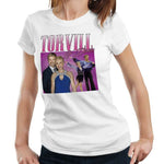 Torvill and Dean Appreciation Tshirt Fitted Ladies